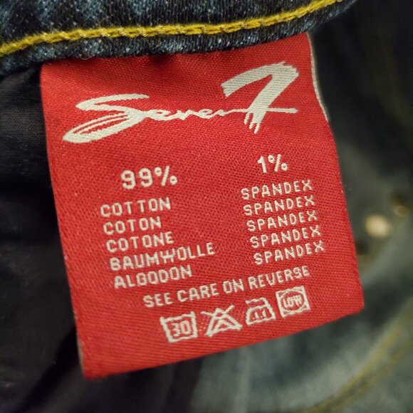 Seven 7 Boot Cut Jeans with detailed back pocket and design - 31 - Picture 5 of 9